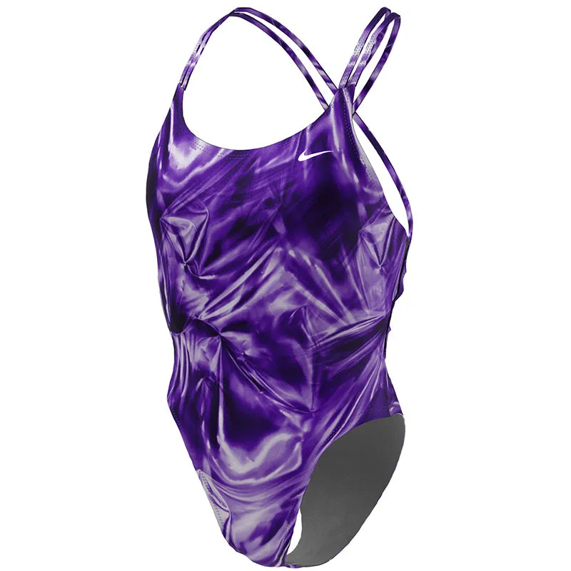 Nike - Solar Rise Spiderback One Piece (Court Purple)