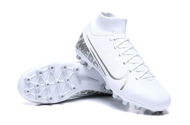 Nike Superfly 7 Academy CR7 AG Soccers Cleats Shoes White