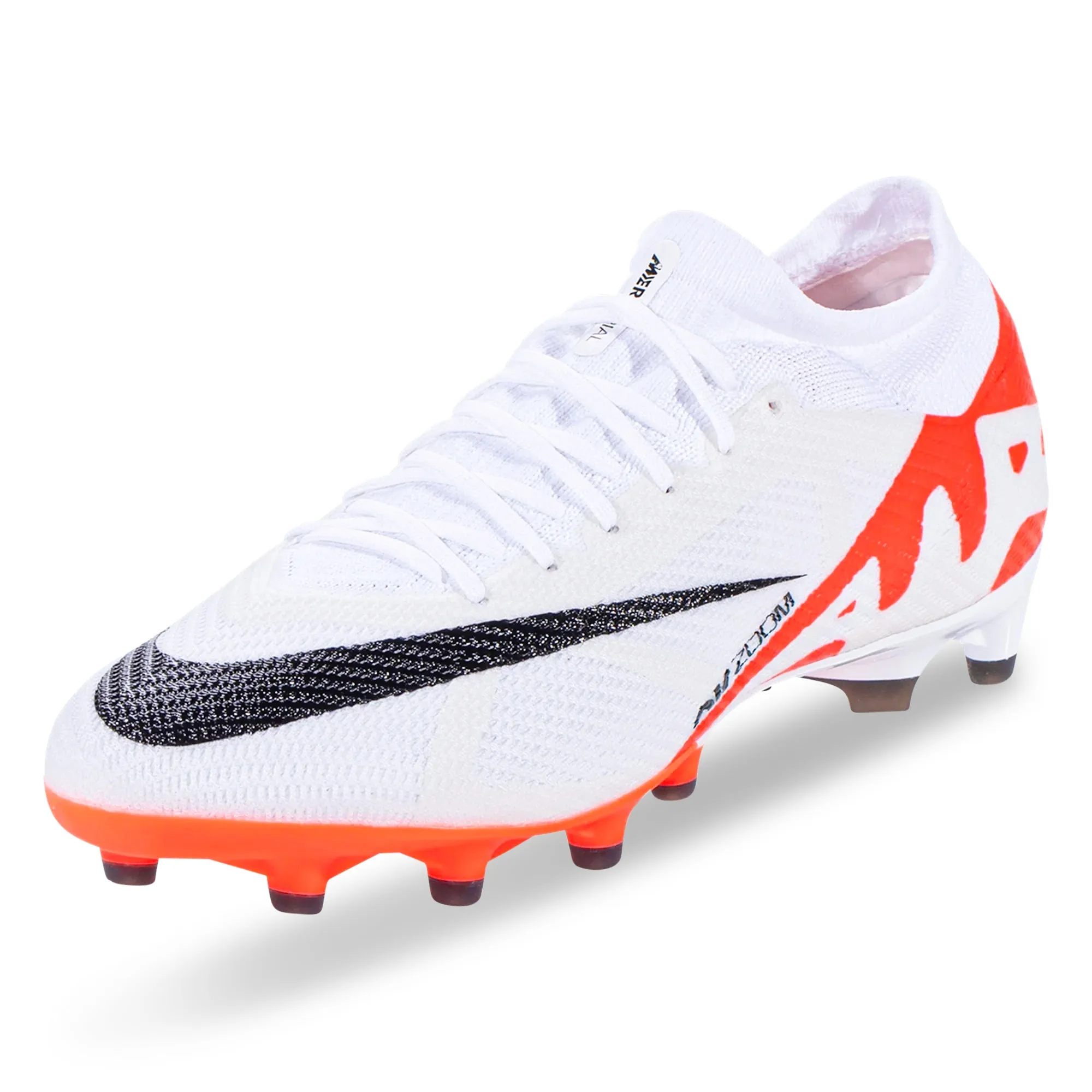 Nike Zoom Vapor 15 Pro AG Soccer Cleats (Bright Crimson/White-Black)