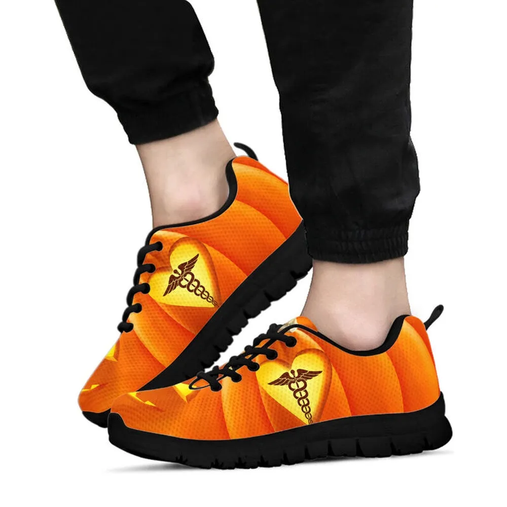 Nurse Sneaker, Nurse Pumpkin Sneakers Shoes, Best Shoes For Nurses