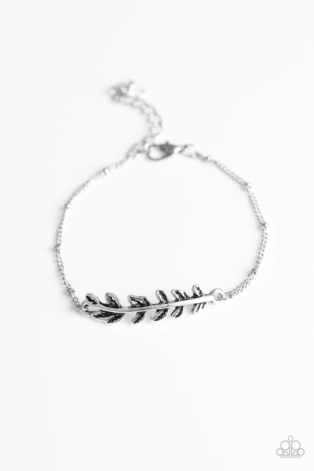 Open Door Jewelry - Bet The BRANCH - Silver Bracelet - Paparazzi Accessories