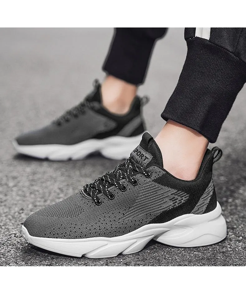 Outdoor sports platform casual breathable mesh shoes