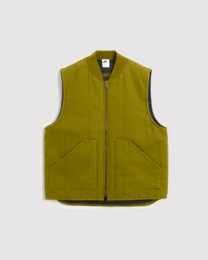 PADDED VEST "PACIFIC MOSS"