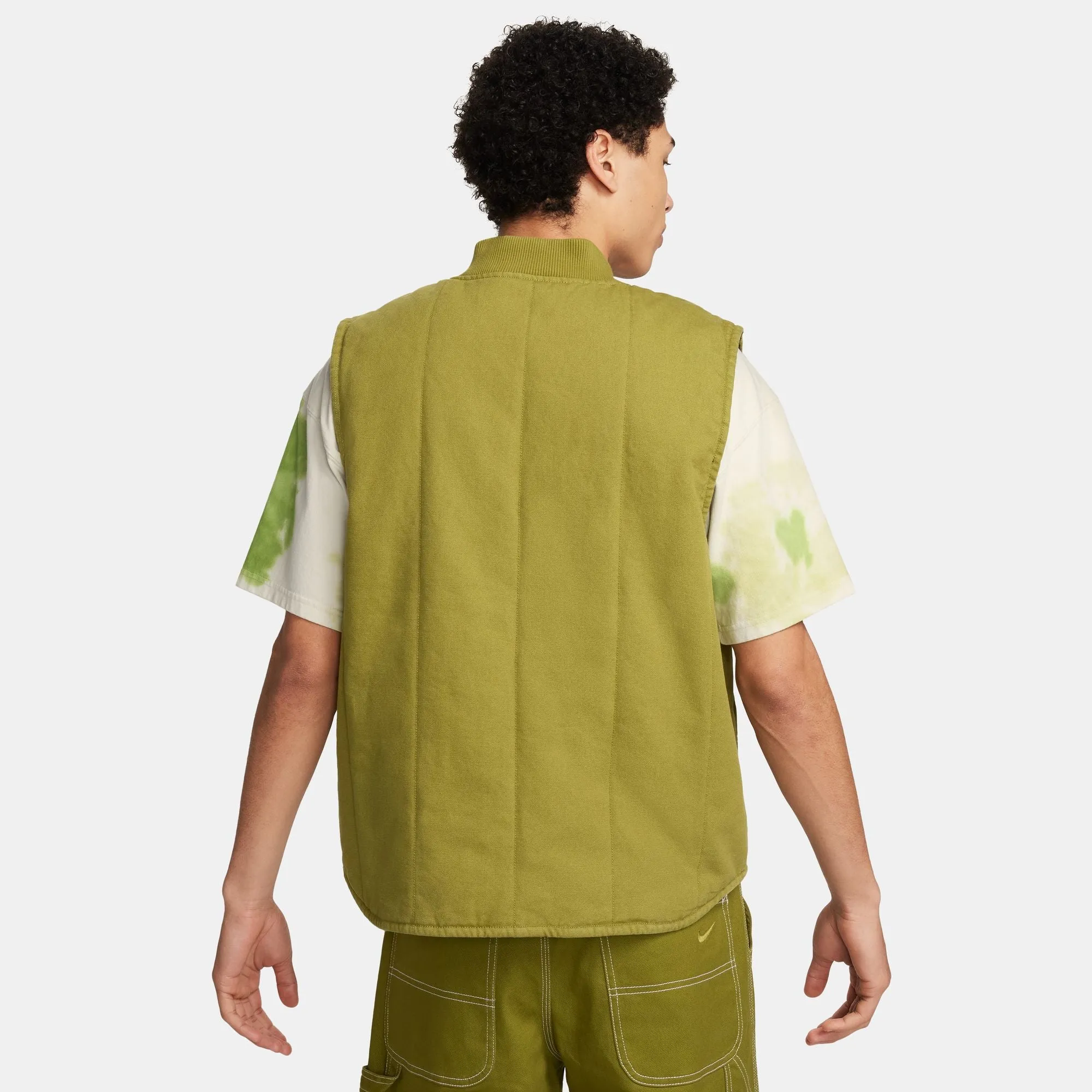 PADDED VEST "PACIFIC MOSS"