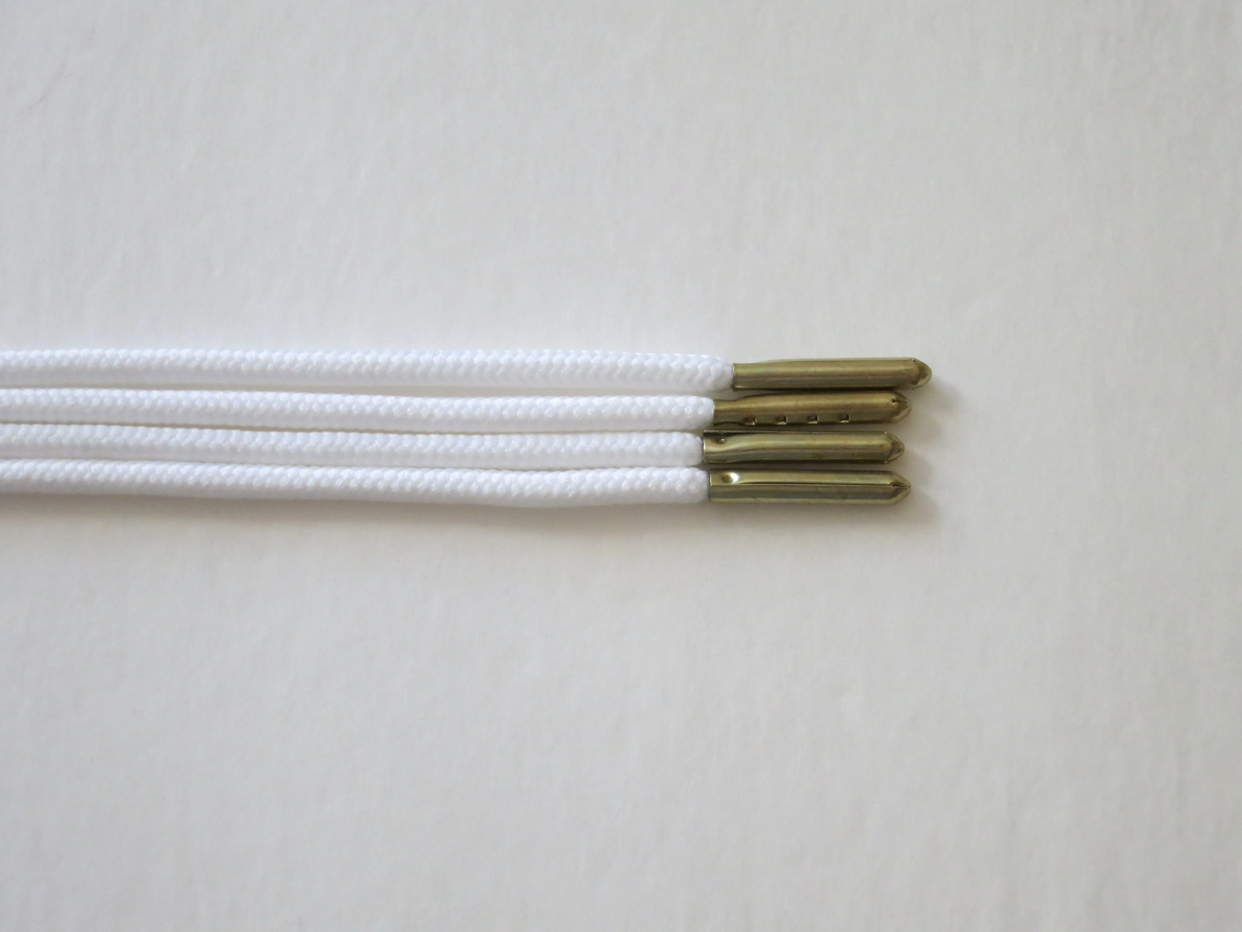 Round Metal Tip Shoelaces