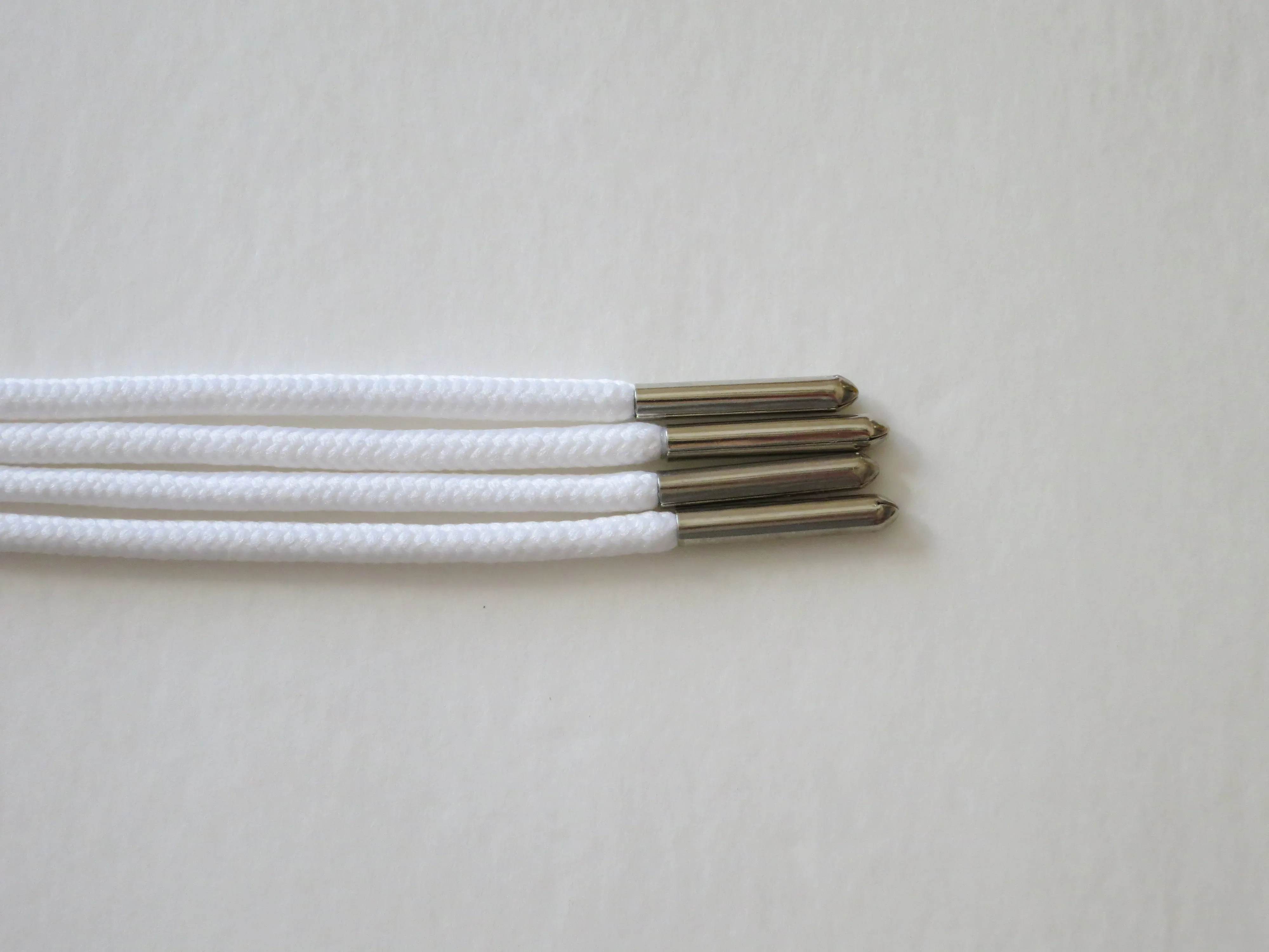 Round Metal Tip Shoelaces