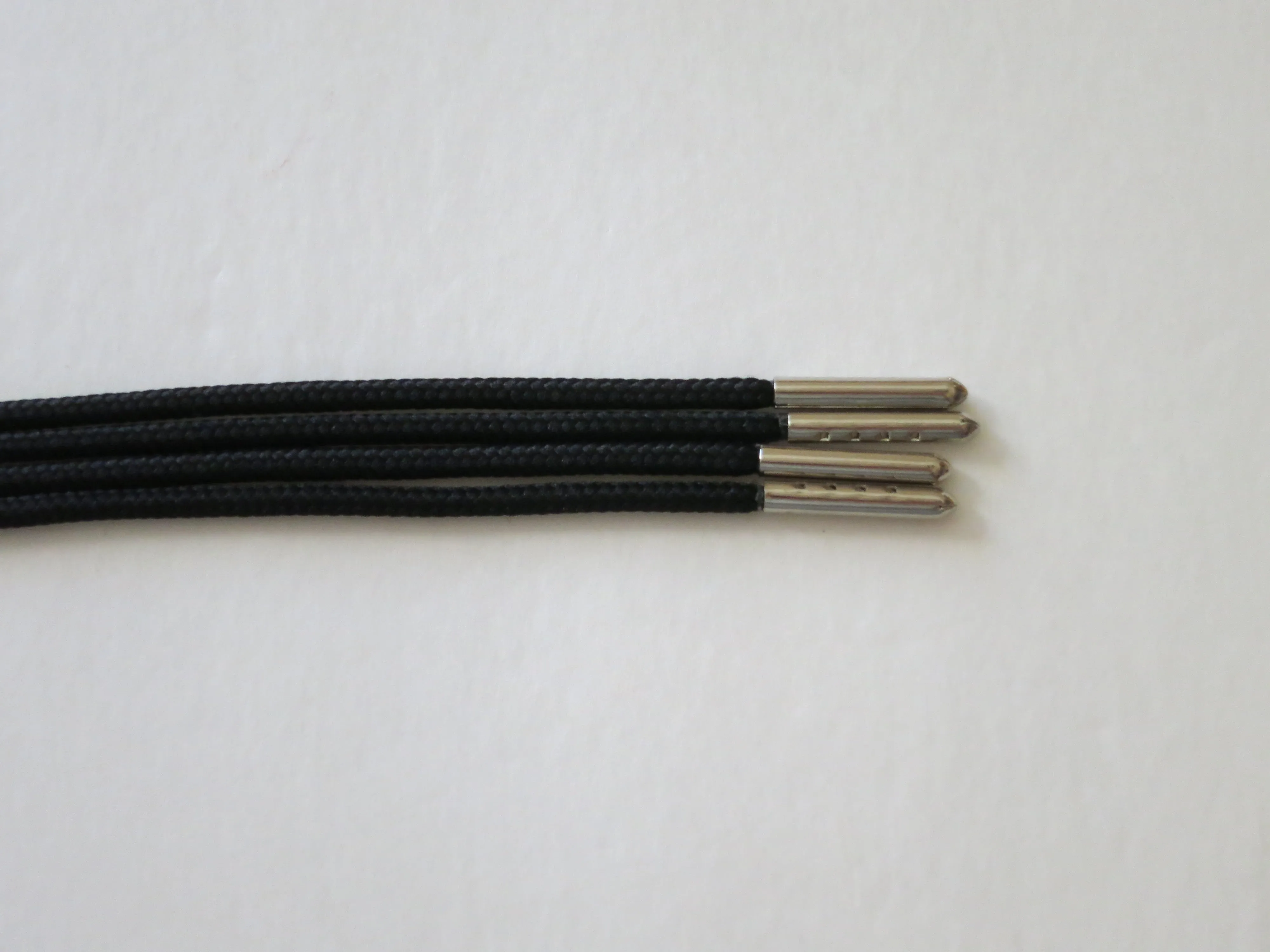 Round Metal Tip Shoelaces