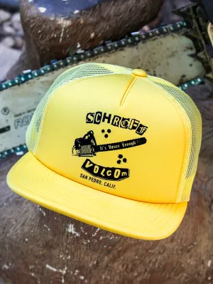 Schroff X Volcom Cheese Hat - Blazing Yellow