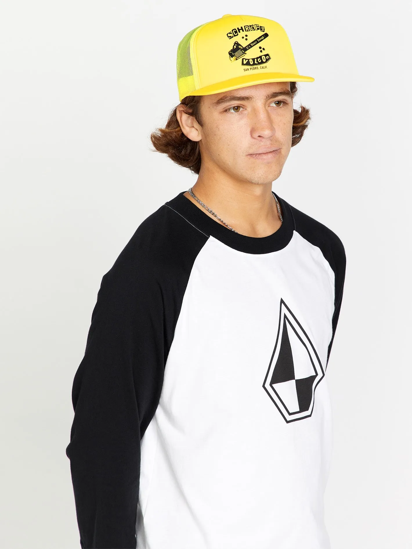 Schroff X Volcom Cheese Hat - Blazing Yellow