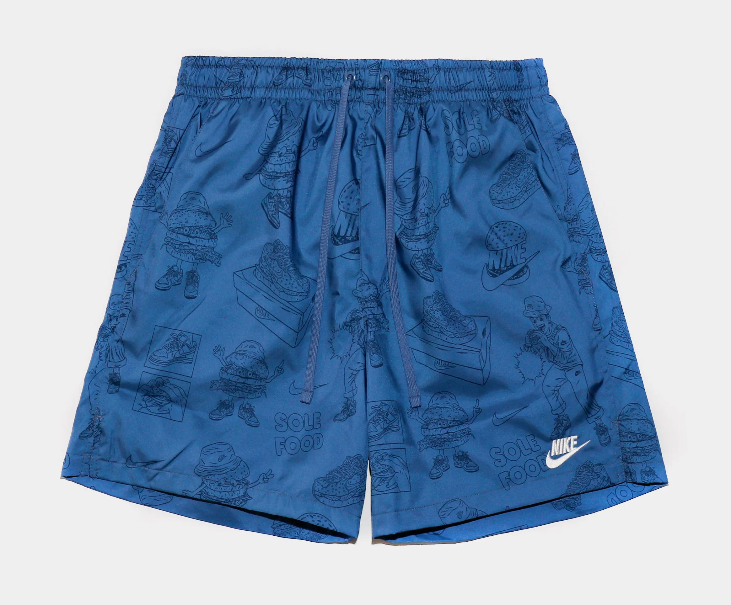 Sole Food Woven Shorts Mens Shorts (Blue)