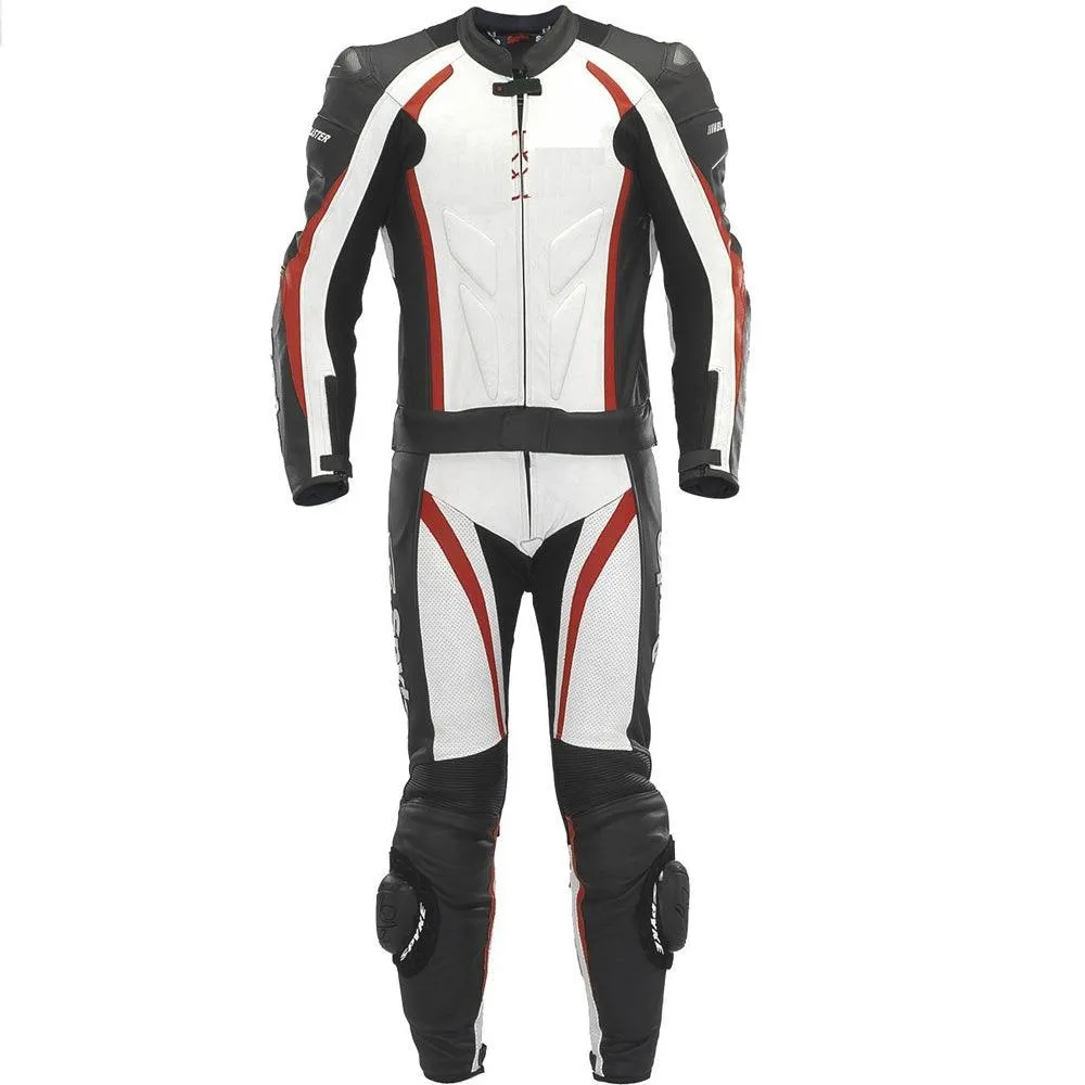 Spyke Blaster II Leather Motorcycle Racing Suit for Men