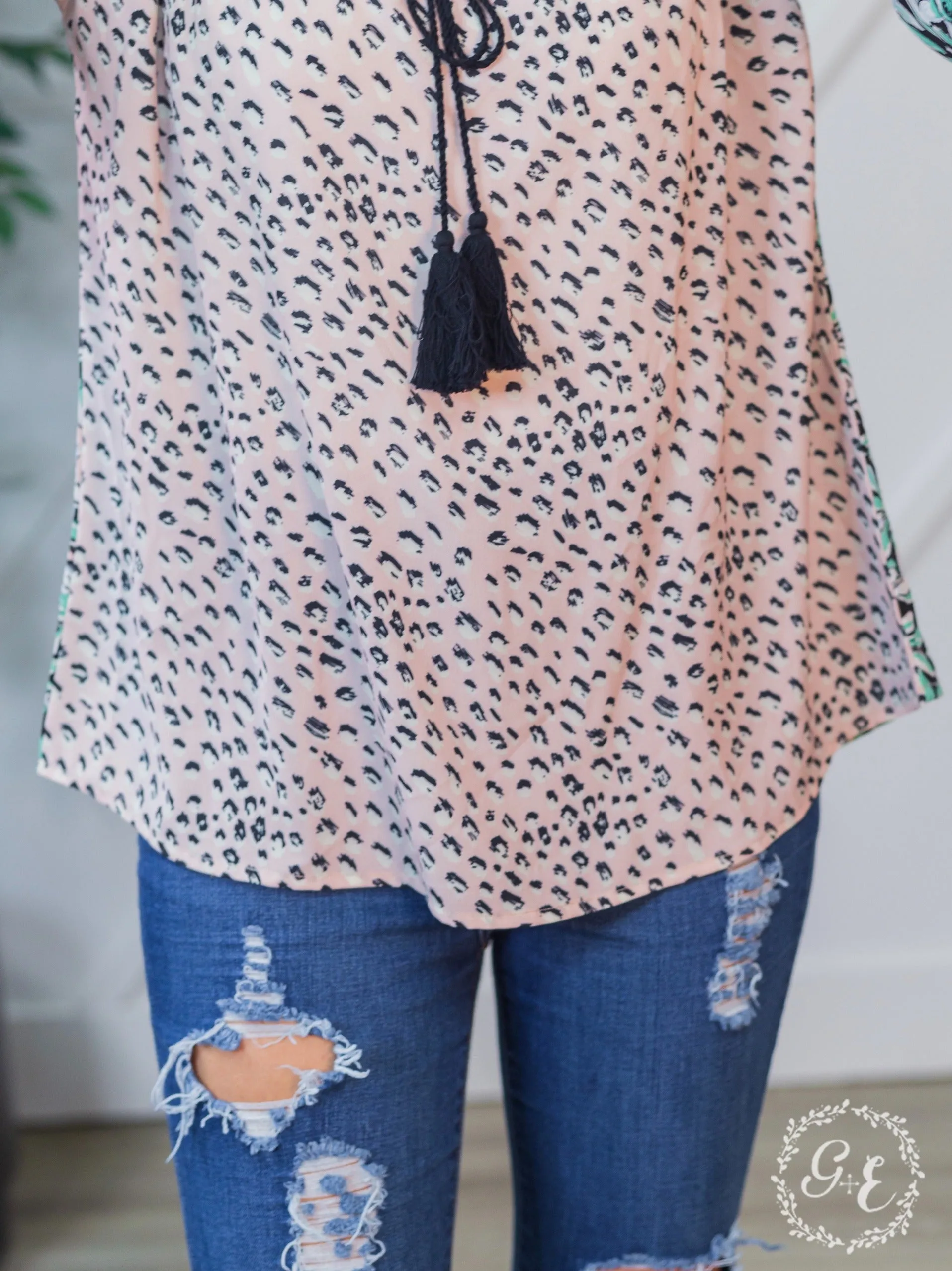 Sunday Kind of Love Floral & Leopard Top