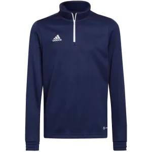 Sweatshirt For Kids Adidas Entrada 22 Tr Top Navy Blue H57484 116Cm