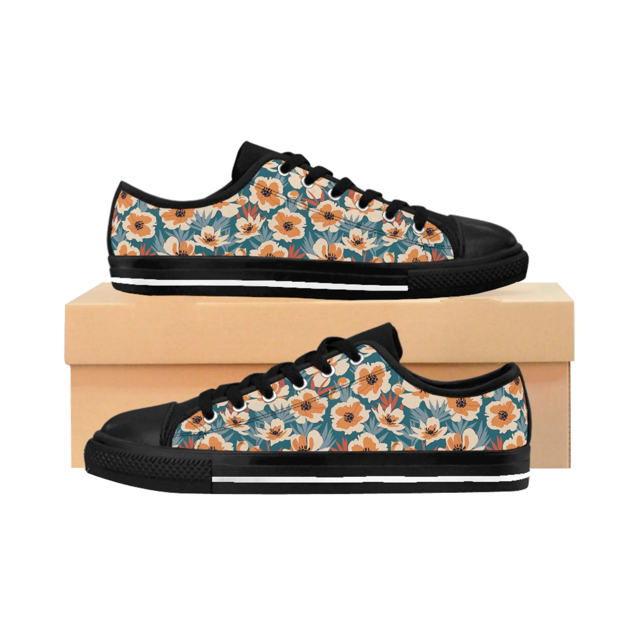 Vintage Foliage Women's Sneakers