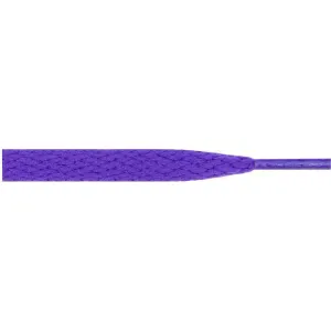 Wholesale Athletic Flat 5/16" - Purple (12 Pair Pack) Shoelaces