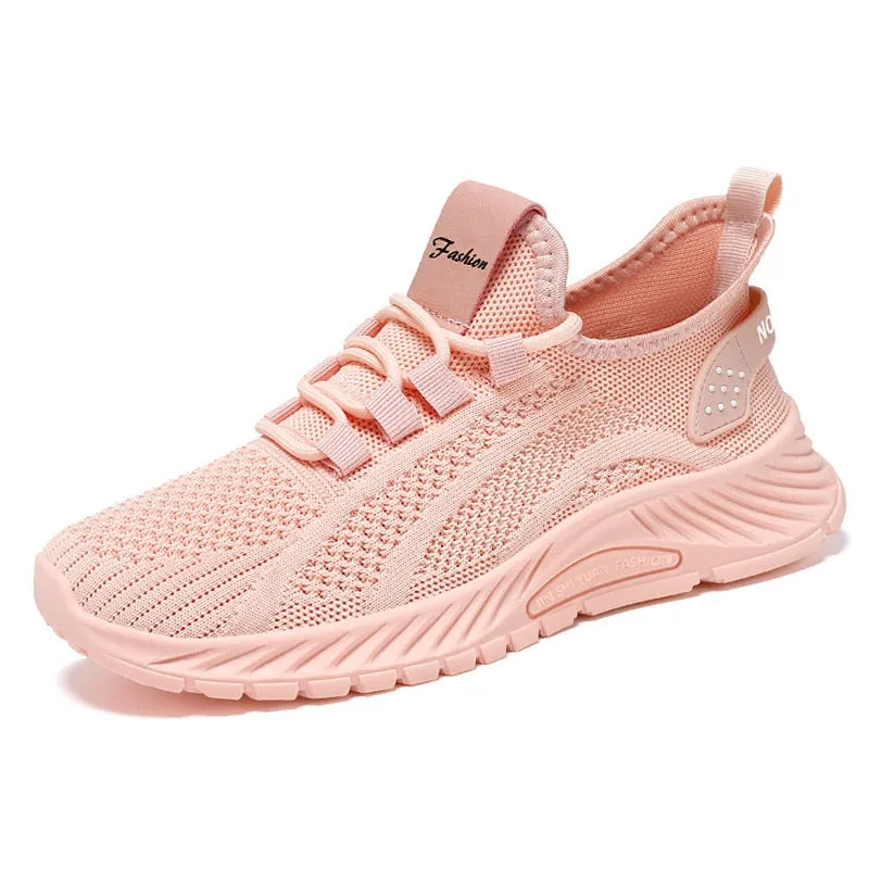 Women's Sports Shoe Fashion Breathable Ultra-light Mesh Hollow Women's Shoes - WSA50031